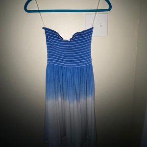 Strapless dress